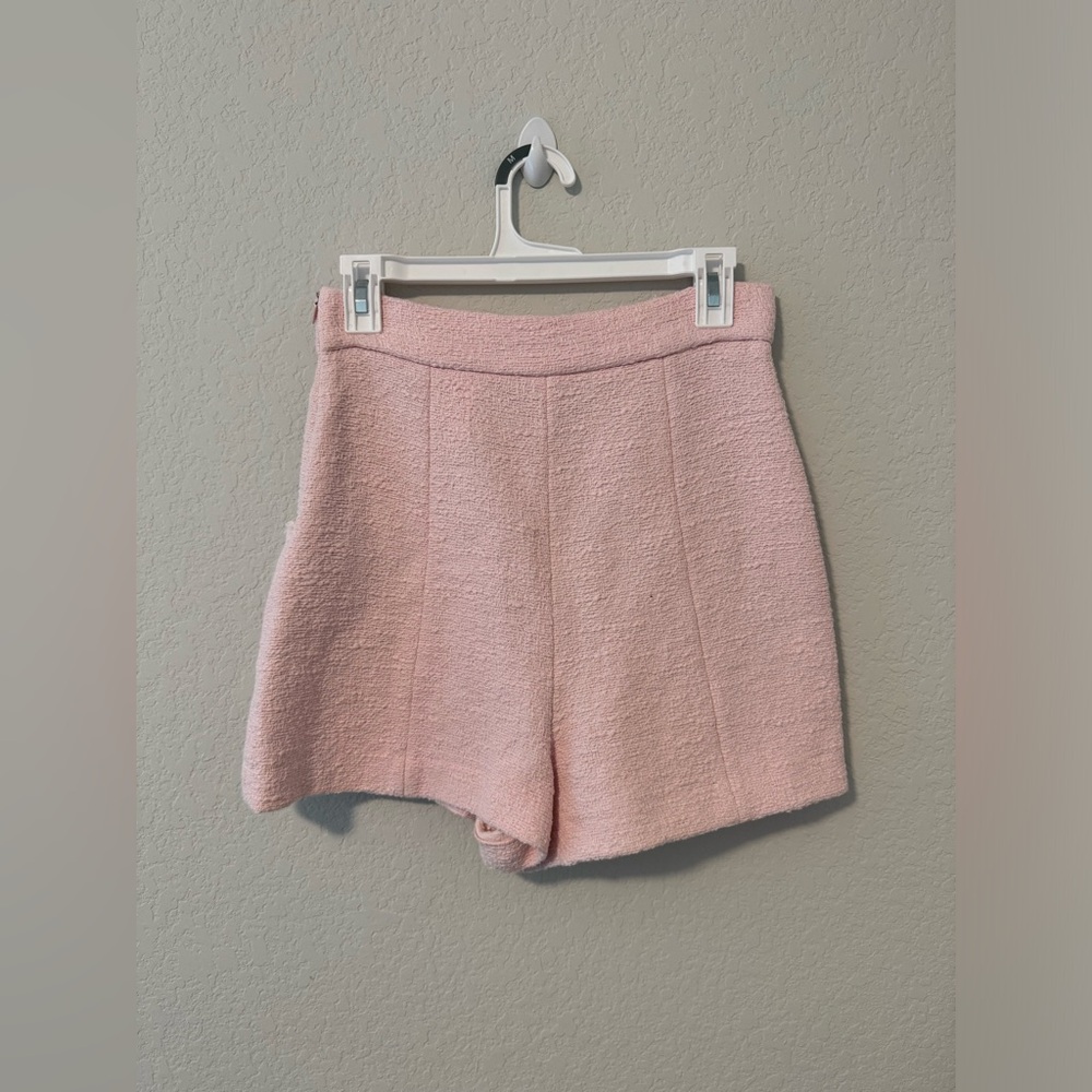 Pink Zara tweed/textured skirt size M. Gently used. - Picture 3 of 9